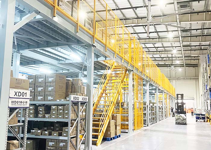 鄭州倉儲鋼平臺項目